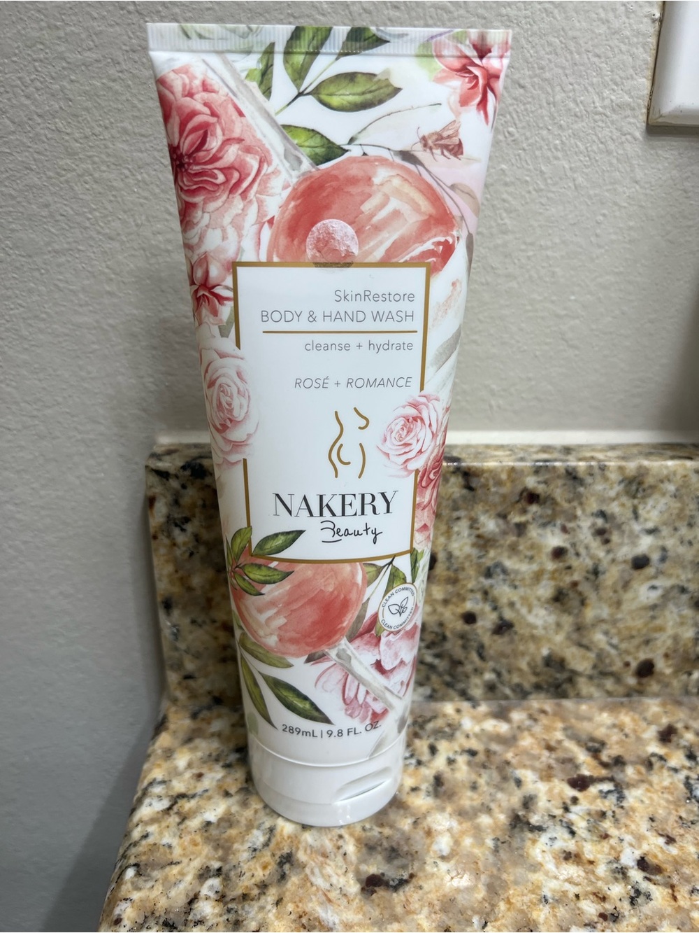 Nakery Beauty Rose + Romance Body & Hand Wash